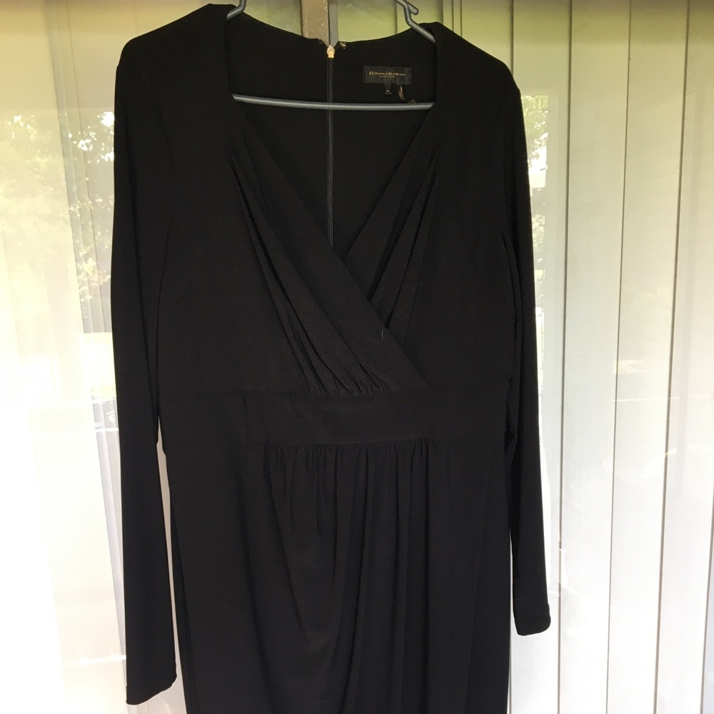 Evening cocktail long sleeve dress